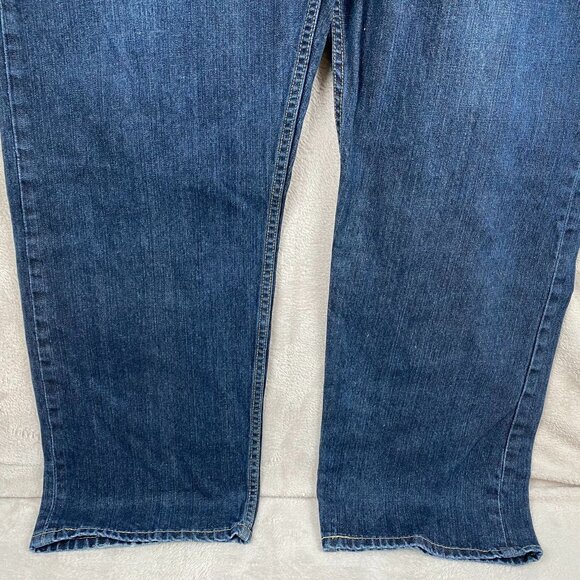 Levis Mens 559 Jeans 44x32 Relaxed Straight Leg Blue Denim - Picture 4 of 16